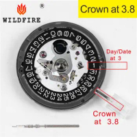Original Nh35a Crown At 3.8 Nh35 Self-winding Automatic Movement For Watch Repairer Replacement Seiko Watches Skx007 Mods Parts