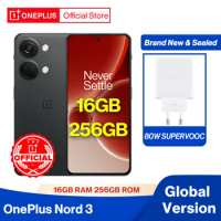NEW OnePlus Nord 3 5G Global Version 16GB RAM MediaTek Dimensity 9000 120Hz Super Fluid AMOLED Display 80W SUPERVOOC Charge