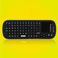 IPazzPort 2.4G RF Mini Wireless Gamespad Handheld Keyboard Touchpad Remote QWERTY Keyboard For X96 Max H96 Max Smart Android Box