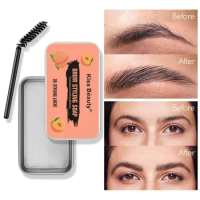 for Brow Lamination Effect Styling Eyebrow Gel Without Residue with Brush Clear Brow Gel Easy to Use Transparent