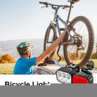 Led Bicycle Lights Rechargeable LED Bicycle Lights High Brightness Cycling Equipment For City Bikes Mountain Bikes And Road
