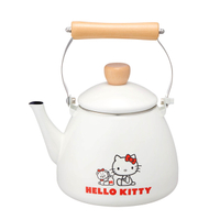 琺瑯搪瓷茶壺 2L-凱蒂貓 HELLO KITTY SKATER 三麗鷗 Sanrio 日本進口正版授權