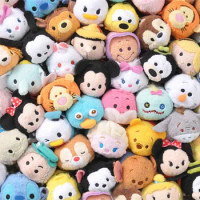 24 Types Disney Tsum Tsum Mickey Minnie Mouse Donald Duck Moana Stitch Dumbo Tsum Toy Story Plush Dolls Toys Gifts for Kids