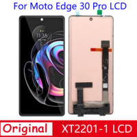 Original OLED Display For Motorola Edge 30 Pro LCD Touch Screen Digiziter For Moto Edge 30Pro XT2201-1 LCD for edge plus 2022