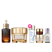 【Estee Lauder 雅詩蘭黛】特潤超導全方位修護露50ml+膠原霜 75ml(精華液/乳霜)