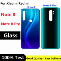 Note8 Back Glass For Xiaomi Redmi Note 8 Pro Battery Cover Note 8T Note8 Pro Rear Glass Door Case for Redmi Note 8 Back Cover