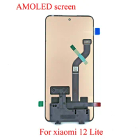 AMOLED Oleophobic Coating Screen for Xiaomi 12 Lite, Display + Touch Panel, Corning Gorilla Glass 5, Digitizer, New