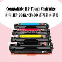 4pcs Compatible Color Toner Cartridge for HP CF500A CF540A 202A 203A M254DW M254NW M280W M280DN M281FDN