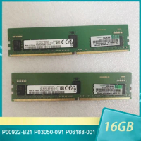 1Pcs For HP P00922-B21 P03050-091 P06188-001 RAM 16GB 16G 2Rx8 DDR4 2933 Memory