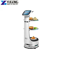 Restaurant Food Serving Robots Remote Control Delivery Waiter Smart AI Robot Waiter Robot/Restaurant Waiter Robot/Robot Waiter