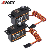 1PCS EMAX ES9257 ES9258 Plastic Metal Micro Digital Servo 3D for RC Car Boat Trex 450 helicopter Fixed Wing Airplane