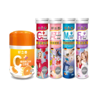 【Heilusan 好立善】即期品 短效福利良品 超值任選六入組(發泡錠.口含錠.維他命C.鎂.德國童話.茶品)