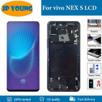 Super AMOLED 6.59" Display For vivo NEX S LCD Display Touch Screen Digitizer Assembly For Vivo NEX S 1805 LCD Screen Repalcement