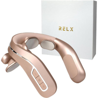 【日本代購】RELX NECK WARMER PLUS｜EMS 溫熱頸部按摩器｜頸肩放鬆｜金色