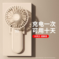 日本進口精工手持小風扇usb電風扇可攜式外桌上宿舍靜音大風迷你