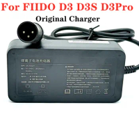 Original 42V 2A Charger for FIIDO D3 D3S D3Pro Electric Bicycle 100-240V Charger Spare Parts