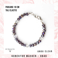 Konektor Masker Hijab Kancing Tali Pengait Masker Jilbab Pengikat Masker 084
