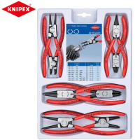 KNIPEX 00 20 04 V01 Set Of Circlip Pliers Wide Application Range High Quality Materials Exquisite Workmanship Simple Operation