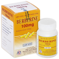 Berberine 100mg trị tiêu chảy