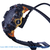Suitable for Casio GBD-H1000 Smart Watch Charger G-SHOCK charging accessory replacement black cable