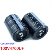 （1pcs）100v4700uf Capacitor 25X50 30X40/50/60 35X40/50 Audio Power Amplifier Filter Fever Audio