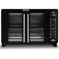 Toaster Oven Air Fryer Combo 17 cooking presets 1700W french door digital air fryer oven 24L capacity accessories