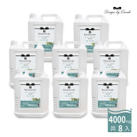 【QUNDO 康朵】茶樹尤加利精油洗衣精4000g(8入組)