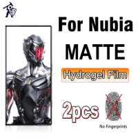 2Pcs Matte Film For Nubia Red Magic 9 8 Pro Plus 7S 6 5 3 Nubia Neo Z50 Z60 Ultra Z40 Z30 Z20 Full Cover Screen Protector