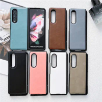 Z Fold4 Case Classic Fashion Leather Phone Case For Samsung Galaxy Z Fold4 Case 5G For Galaxy Z Fold3 4 Cover Z Fold3 Capa 5G