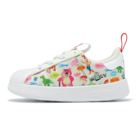 adidas x 玩具總動員 休閒鞋 adiFOM Superstar 360 I 小童 白 迪士尼 套入 學步鞋 JI0070