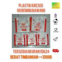 HD bening plastik kresek bawang murni 15 24 bening transparant | kantong plastik bening bawang 350 g