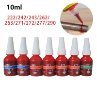 10ml Threadlocker-Loctite 222/242/243/262/263/271/277/290 Anaerobic Curing Thread Locking Glue Anti-Loose