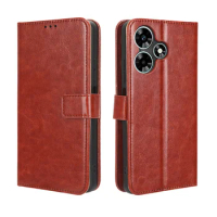 For Infinix Hot 30i Luxury Crazy Horse Leather Case Suitable for Infinix Hot 30i NFC X669 Phone Case