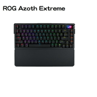 【送桌墊】【享最高折300】ASUS 華碩 ROG AZOTH EXTREME 雪軸/風暴軸 75%無線機械鍵盤/中文