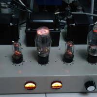 2022 latest listing hand-built tent 2A3 300B power tube amplifier amplifier 2x5W Coupling capacitor 6N9P