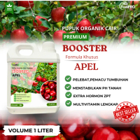 Pupuk Organik Apel 1 Liter Booster Pelebat Buah Memacu dan melebatkan Buah Apel