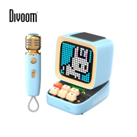 Divoom Ditoo Mic 智能藍牙喇叭連咪 藍色 DITOOMIC-BLU 香港行貨     