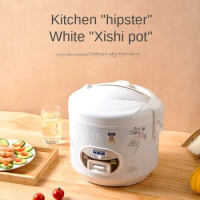 Peskoe Electric Rice Cooker 4L Electric Rice Cooker Cooking/soup Congee Switchable MW-DS40A1-B