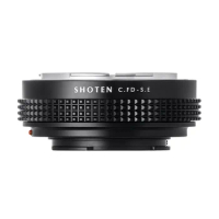 SHOTEN FD to E Lens Adapter Canon FD to Sony E a5000 a6000 a6400 A7C A7C2 A1 A9 A7S A7R2 A73 A7R4 A7R5