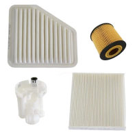 4Pcs Fuel Oil Cabin Air Filter Kit For Lexus ES350 XV40 3.5L 2006-2012 04152-31090 17801-31120 87139