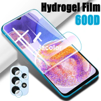 2in1 Hydrogel Film For Samsung Galaxy A23 A22 5G 4G A21 A21s Water Gel Screen Protector Sunsang A 21 s 21s 23 22 5 4 G Not Glass