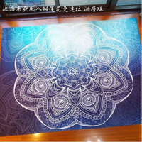 (薄款漸層版)波西米亞風八瓣蓮花曼達拉掛布（聖壇布,掛毯,桌布,桌巾,地墊,地毯,沙灘巾,居家裝飾）🔯聖哲曼🔯