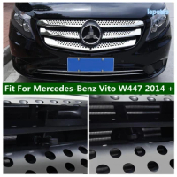 Exterior Car Accessories Fit For Mercedes-Benz Vito W447 2014 - 2021 Head Grill Anti-insect Net Protect Insert Screening Mesh