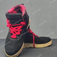 SEPATU SECOND VANS MORGENROT BLACK WINTER SZ 44/28CM ORIGINAL BAL