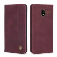 Case Untuk Samsung J3 Pro Genuine Pola Casing Super PE Leather Cover Full 360 Degree TPU Waterproof 