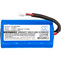 Cameron Sino 2600mAh Battery For Anker SoundCore Boost 2S18650