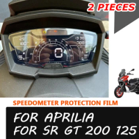 Motorcycle Accessories Cluster Scratch Cluster Screen Protection Film Protector For Aprilia SR GT 200 SR GT 125 SRGT200 SRGT125