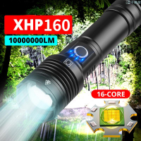 XHP200 LED 手電筒大功率戰術燈 500M 長距離燈戶外防水 L2 C8 狩獵 18650