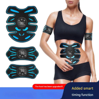 【Outdoor】          New USB smart timer abdominal massage device, home muscle relaxation fitness equi