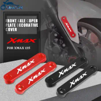 FOR Yamaha XMAX 125 X MAX125 X-MAX 125 2017 2018 2019 Motorcycle Accessories aluminum Front Axle Coper Plate Decorative Cover